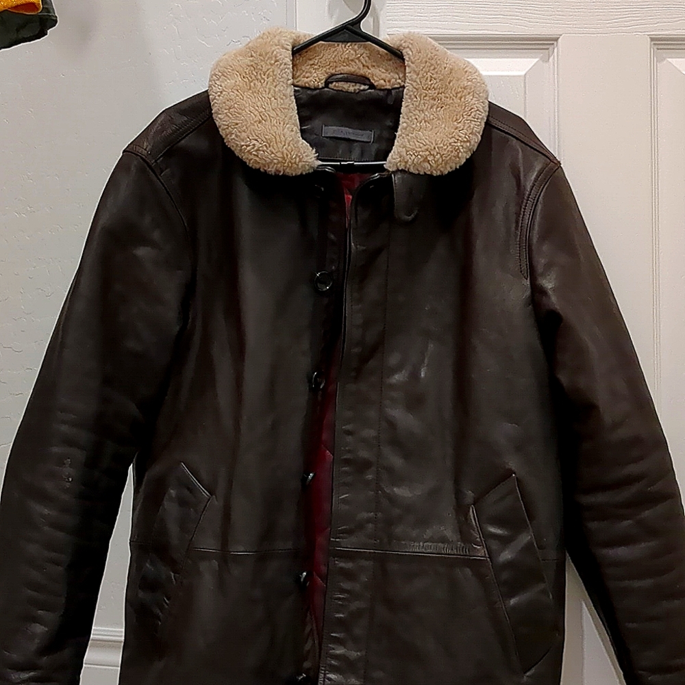 John Varvatos Davey Aviator Jacket